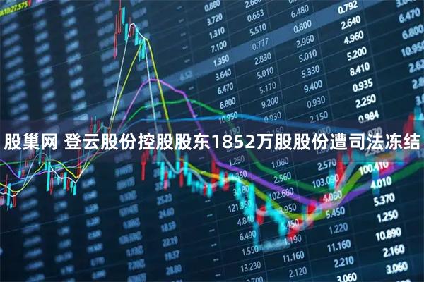 股巢网 登云股份控股股东1852万股股份遭司法冻结