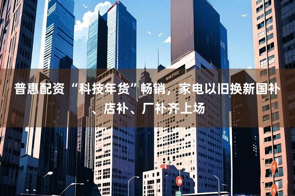 普惠配资 “科技年货”畅销，家电以旧换新国补、店补、厂补齐上场